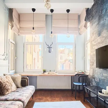 Modern&old Style Flat In The Center Of Cihangir * Istambul
