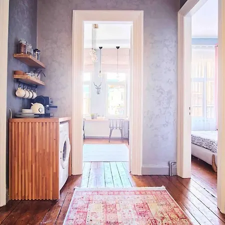 Modern&old Style Flat In The Center Of Cihangir
